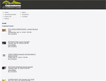 Tablet Screenshot of cajundome.com